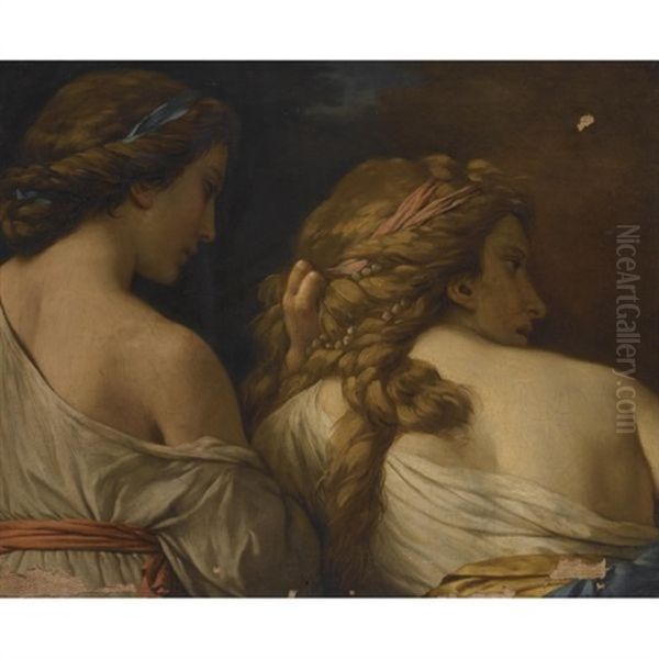 Two Nymphs - view 1