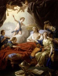 Monseigneur Le Dauphin Mourant by Louis Jean Francois Lagrenee