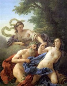 La Metamorphose D'alphee Et D'arethuse (from Ovide, Les Metamorphoses, V, 572) by Louis Jean Francois Lagrenee
