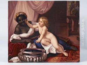 Die Mohrenwasche by Karl Joseph Begas