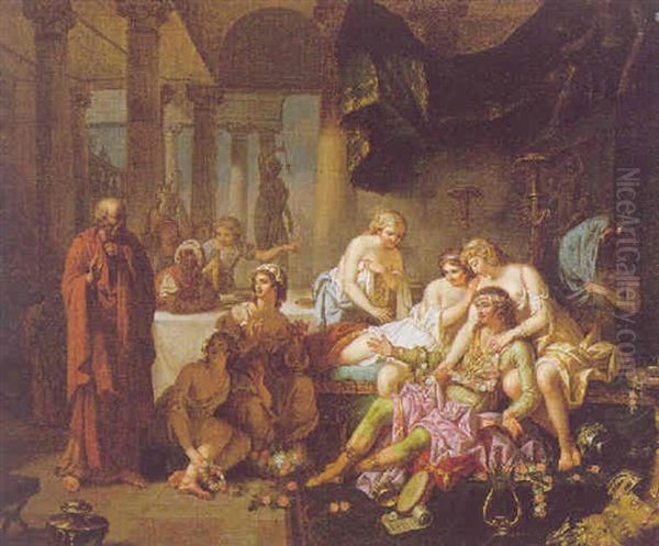 Socrate Detachant Alcibiade Des Charmes De La Volupte - view 1