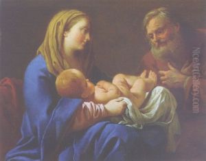 The Virgin And Child With Saint Joseph