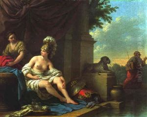 Tiresias, Fameux Devin, Ayant Un Jour Regarde Pallas Lorsqu'elle Se Deshabillait, Devint Aveugle Sur Le Champ Tiresias, Fameux Devin, Ayant Un Jour Regarde Pallas Lorsqu'elle Se Deshabillait, Devint Aveugle Sur Le Champ