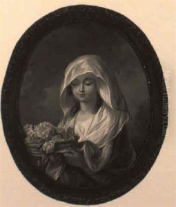 A Vestal Virgin by Louis Jean Francois Lagrenee
