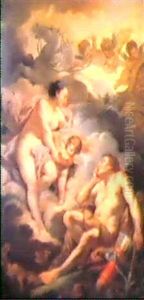 Diana Ed Endimione - Pigmalione Dinanzi Alla Statua Di      Venere