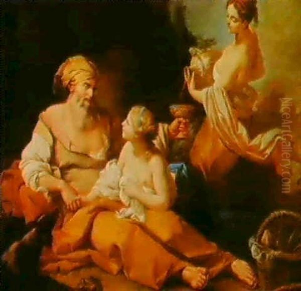 Lot And His Daughter - view 1