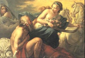 Le Lever De L'aurore by Louis Jean Francois Lagrenee