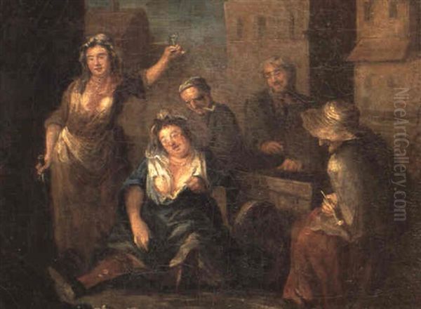An Allegory Of Low Life Amongst Fallen Women - view 1