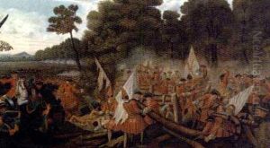 The Battle Of Malplaquet, 1709