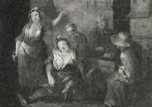 Allegory Of Low Life Amongst Fallen Women