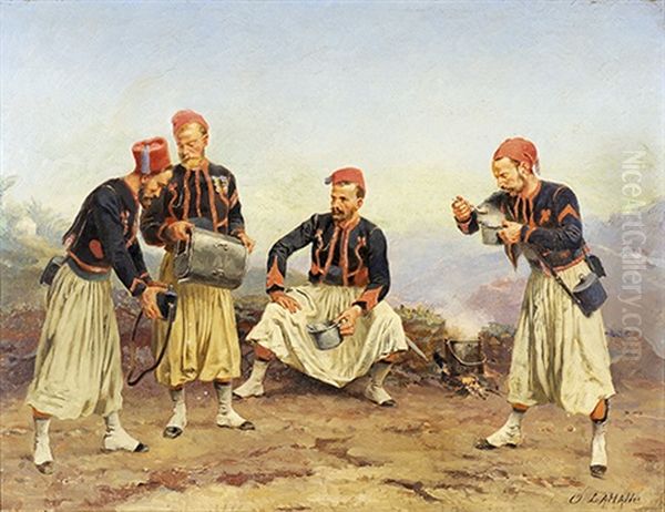Le Repas Des Zouaves - view 1