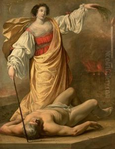 Medee Sauvant Eson, Pere De Jason by Laurent de (LaHyre) LaHire