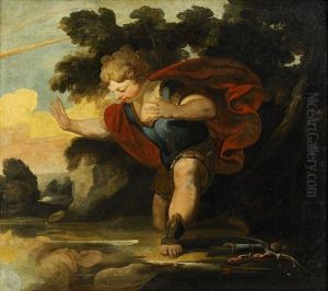 Narcissus by Laurent de (LaHyre) LaHire