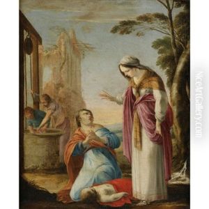 Le Miracle De Sainte Elisabeth De Hongrie by Laurent de (LaHyre) LaHire