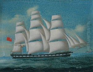 The Wool Clipper "holsmdale" In Chinese Waters by Lai Fong