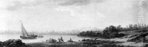 Flusslandschaft - view 1