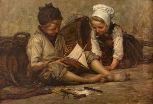 Les Enfants Du Pecheur, 1905 by Victor Laine