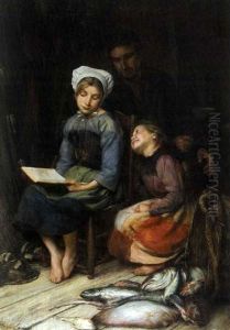 La Lecture by Victor Laine