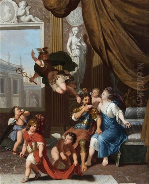 Allegorical Scene With Jupiter And Mercurius - view 1