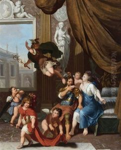 Allegorical Scene With Jupiter And Mercurius by Gerard de Lairesse