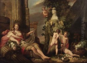 Hommage To Venus by Gerard de Lairesse
