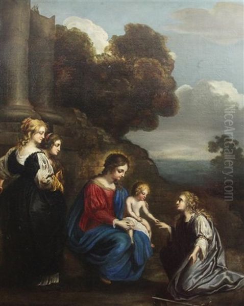 The Mystic Marriage Of St Catherine - view 1