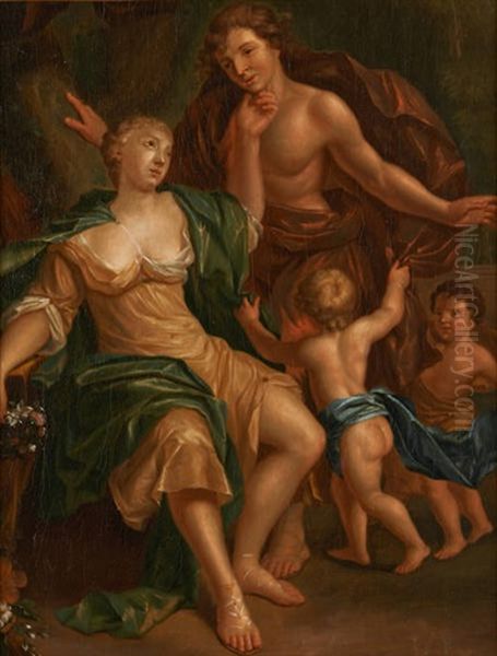 Adonis, Venus Et Putti (la Demande En Mariage) - view 1