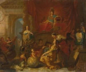 Allegory Of Wisdom Fostering The Arts And Sciences