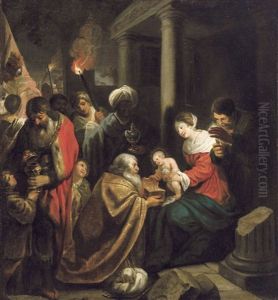 L'adoration Des Mages by Gerard de Lairesse