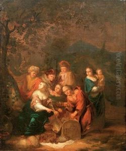 Laban Searching For His Stolen Idols