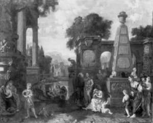 Allegorie Auf Die Gleichheit Der Menschen Vor Dem Tod by Gerard de Lairesse
