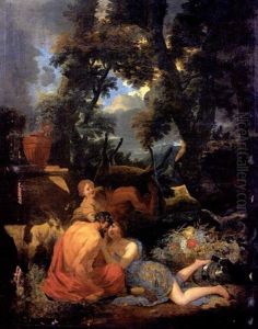 La Chevre Amalthee by Gerard de Lairesse