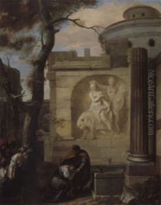 Die Rast Am Brunnen by Gerard de Lairesse