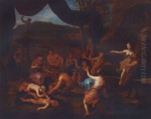 A Bacchanalian Revel by Gerard de Lairesse