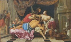 Samson And Delilah by Gerard de Lairesse