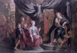 The Arrival Of The Queen Of Sheba by Gerard de Lairesse