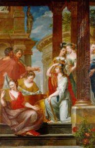 Achilles Among The Daughters Of Lycomedes by Gerard de Lairesse