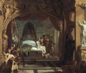 Apelles And Campaspe by Gerard de Lairesse