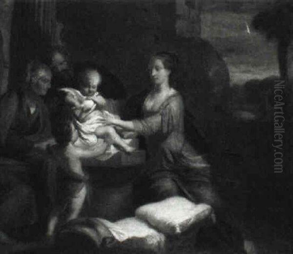 The Holy Family And St. Elizabeth And Infant John The Baptist - view 1