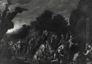 Moses Striking The Rock by Gerard de Lairesse
