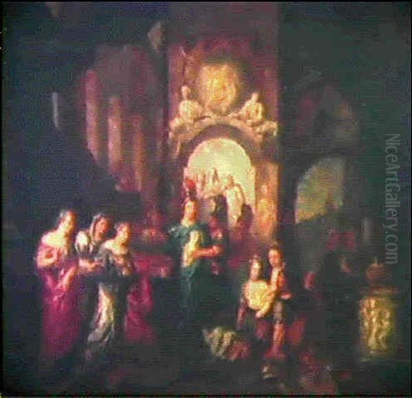 Personnages Dans Un Palais - view 1
