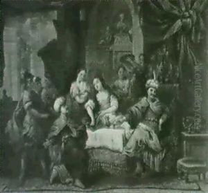 The Feast Of Ester by Gerard de Lairesse