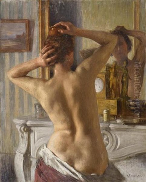Le Nu Se Coiffant Devant Le Miroir - view 1