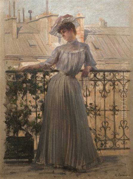 Femme Au Balcon - view 1