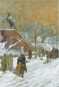 The Bronze Horseman by Aleksandr Karlovich Beggrov