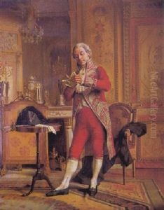 A Day's Work Done by Henri Adolphe Laissement