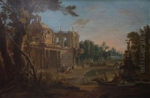Palais Devant Un Bassin