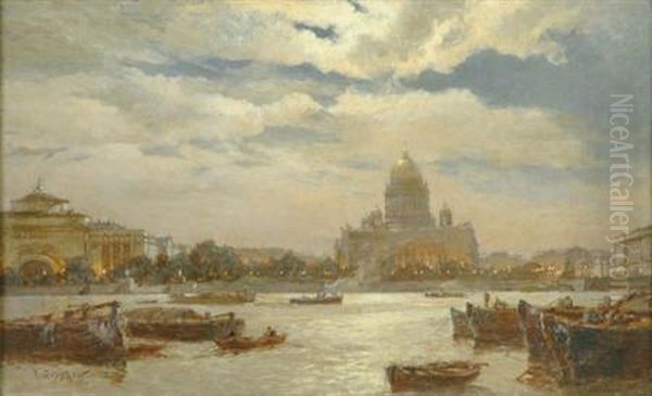 View Of Saint Petersburg In Twilight - view 1