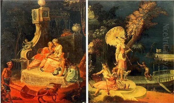 Chinoiseries (pair) - view 1
