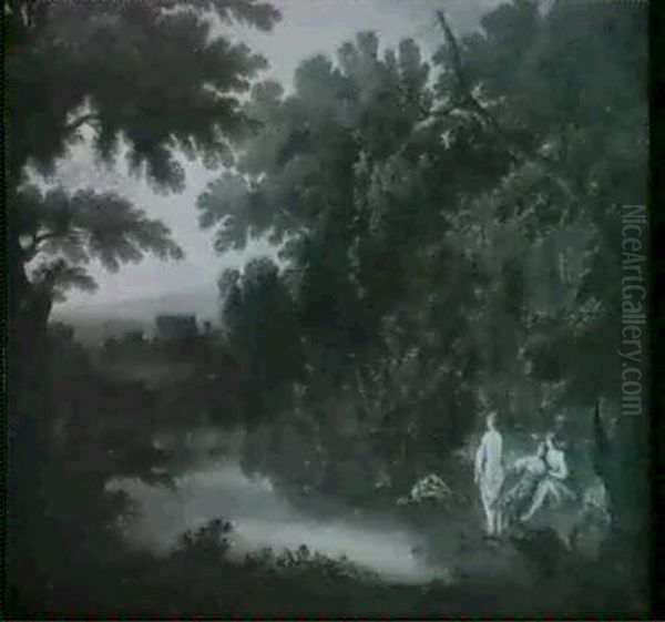 Paysage Aux Baigneuses - view 1